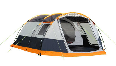 Person Tent Knightwick 3 Practical Everyday Use Orange Grey - Image 6