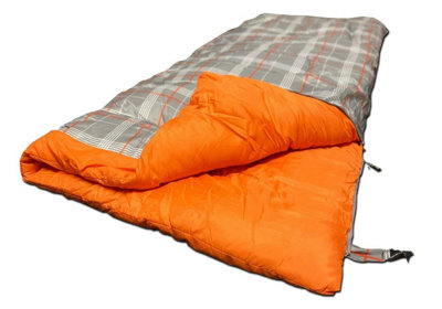 B&Q -  Outdoor Leisure Products Hush Patterned Sleeping Bag