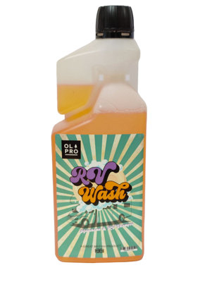 Olpro Motorhome Shampoo Plus 1Ltr Dosage Bottle