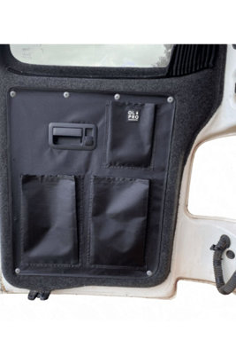 B&Q -  Rear Left Side Vw T5/t6 Barn Door Storage Organiser