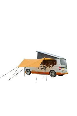 OLPRO Multi Shade Campervan Canopy Orange from B&Q