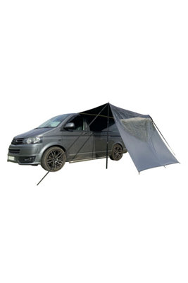 B&Q -  Scenic Shade Campervan Canopy With Pvc Window Charcoal