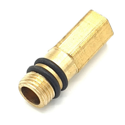 B&Q -  M10 10mm Blanking Plug For Faucet Tap Flexible Pipe Water Inlet