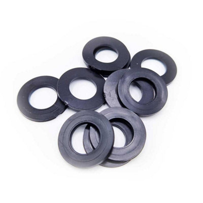 PEPTE Rubber Shower Hose Washers 1/2" 10 Pack