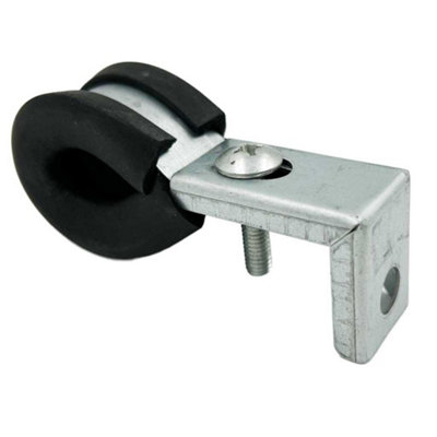 Pepte 28mm Pump Support Bracket Pipe Clip Rubber Lined Anti Vibration from B&Q