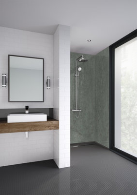 B&Q -  Orion Stone  2420 X 585 X 11mm Laminate Plywood Tongue & Groove