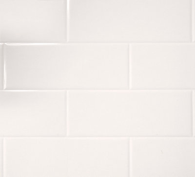 Splashwall Cream Laminate Splashback(H)1220mm (W)2440mm (T)3mm from B&Q
