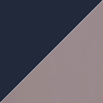 Splashwall Alloy Matt Deep Sea Blue & Smoked Rose Aluminium Double-Sided Bathroom Splashback (H)25Cm (W)40Cm from B&Q