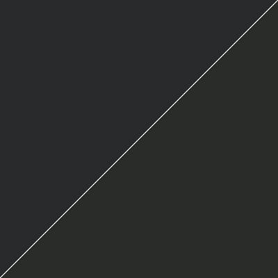 Splashwall Alloy Matt Midnight Grey & Hadrian Green Aluminium Double-Sided Bathroom Splashback (H)25Cm (W)60Cm from B&Q