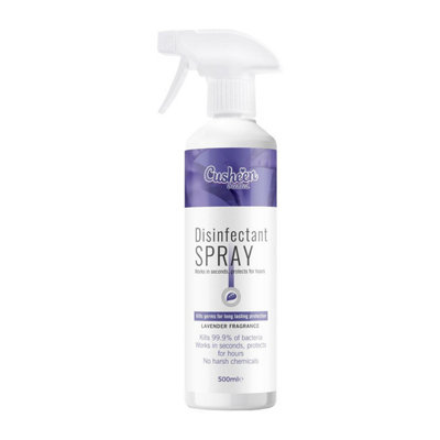 Haven Cusheen Disinfectant Spray For All-Purpose Anti-Bacterial Lavender ,500Ml from B&Q