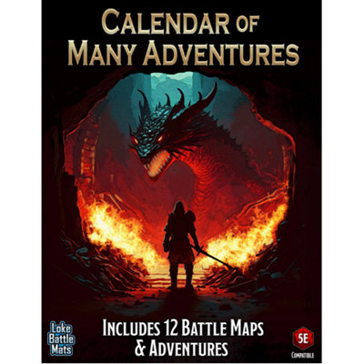 Calendar Of Many Adventures 2024 - Brand New And Sealed