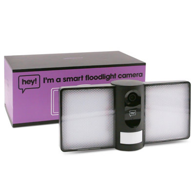 Hey! Hey Smart Floodlight Camera - Black - Image 3