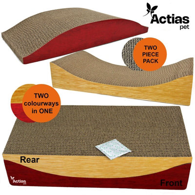 Actiaspet Convex Cardboard Cat Scratchers from B&Q