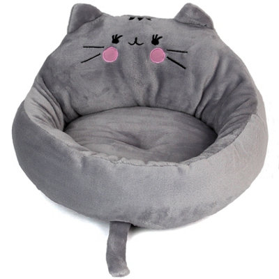 Actiaspet Cat Kitten Bed Pet Dog Puppy Soft Comfort Cushion Nest Sleeping Mat from B&Q