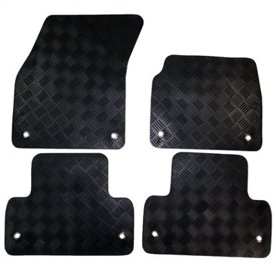 Actiasmat Fits Range Rover Evoque Car Mats Tailored Rubber 2011 To 2018 4Pc Floor Set from B&Q