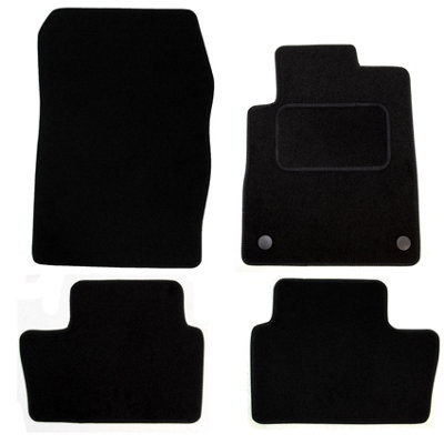 Actiasmat Fits Nissan Juke Car Mats Tailored Carpet 2020 Onwards 4Pc Black Floor Set F16 from B&Q