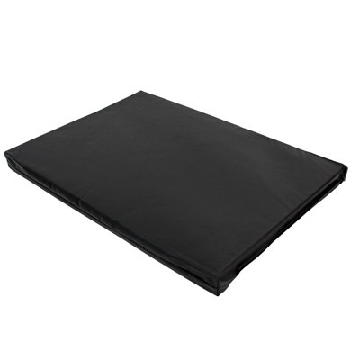 Actiaspet Medium Dog Bed Cage Crate Pet Waterproof Hygienic Bedding Tough Hardwearing Cushion Mat Black from B&Q