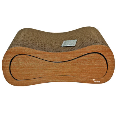 Actiaspet 2-In-1 Cardboard Cat Scratcher from B&Q