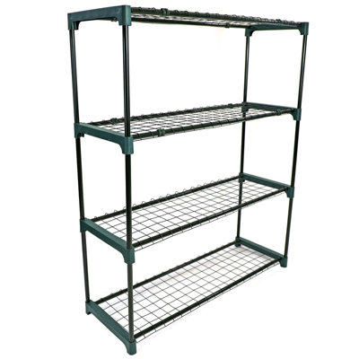 Actiasgear Greenhouse Flower Staging Shelves 2Pcs from B&Q
