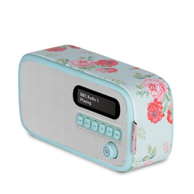 Cath Kidston Antique Rose 'dexter' Dab/dab+ Digital & Fm Radio from B&Q