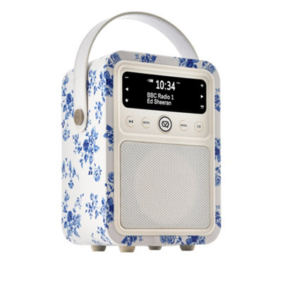 B&Q -  China Rose 'monty' Dab/dab+ Digital & Fm Radio With Bluetooth