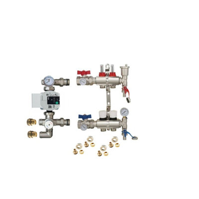 Warmer System Underfloor Heating 2 Port Psw Manifold With Wilo Para Pump And Blending Valve Set Psw Tradesuppliers Ltd from B&Q