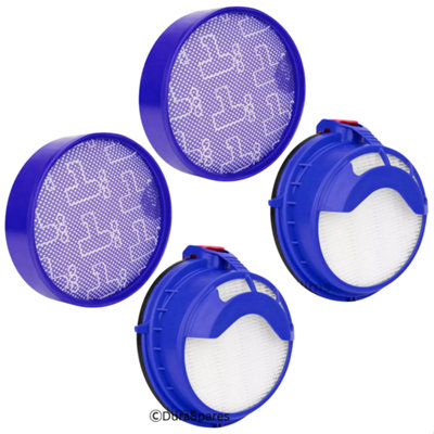 Duraspares Dyson Dc25 Pre Washable Suction Filter & Post Motor Hepa Allergy Filter Kit from B&Q