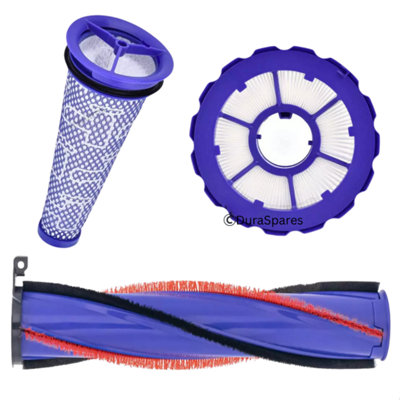Duraspares Dyson Dc50 Up15 Brushroll Bar & Pre Post Motor Filter Kit Small Ball from B&Q