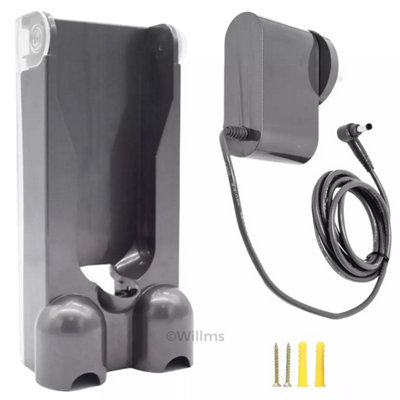 Duraspares Dyson V10 Sv12 Charger & Wall Mount Charging Dock Station from B&Q