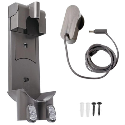Duraspares Dyson V6 Wall Mount & Charger Plug Dc62 Dc59 Dc58 Charging Docking Station Sv03 Sv04 Sv05 Sv06 Sv07 Sv09 from B&Q