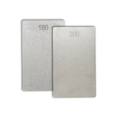 Diamond Credit Card Stone 3" X 2" 300/180 Grit James Barry Sharpening Ecccm from B&Q