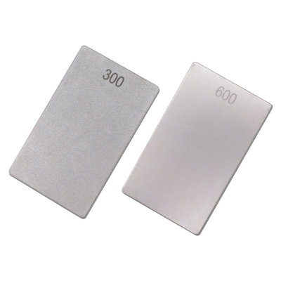 James Barry Sharpening Double-Sided General Purpose Diamond Credit Card Stone Kit 300/600 Grit from B&Q