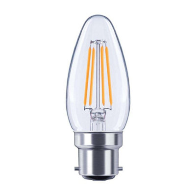 Generic Goodwin  Classic Mini Globe Clear E14 300D 4.0W/40W 470Lm Dimmable Ra80 2700K Led Lamp from B&Q
