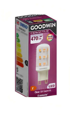 Generic Goodwin  Capsule Clear G9 300D 4.5W/40W 470Lm Non-Dimmable Ra90 6500K Led Lamp (315) from B&Q
