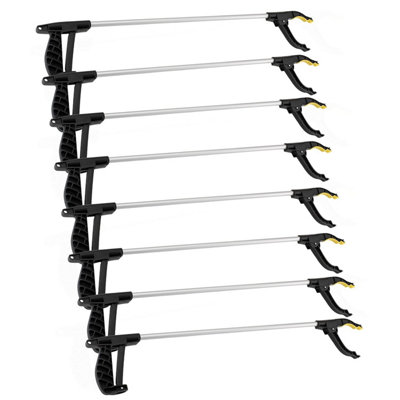 Straame Garden Litter Picker Grab & Grip Reaching Rubbish Pick Up Tool Leaf Grabber Stick Multiuse Light Items (Standard Up Pack from B&Q