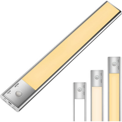 Accessotech Under Shelf Led Strip Lighting Kitchen Cabinet Display Pir Sensor Usb Rechargeable from B&Q