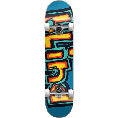 Accessotech Blind Skateboard Og Logo Complete Deck 7.75 Inch Matte Teal Ready To Ride