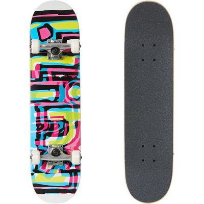 Accessotech Blind Logo Glitch Skateboard Deck 7.25 Inches Youth Complete Skateboard