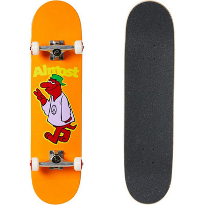 Accessotech Almost Skateboard Peace Out Complete Deck 7.875 Inch Fully Assembled Skateboard