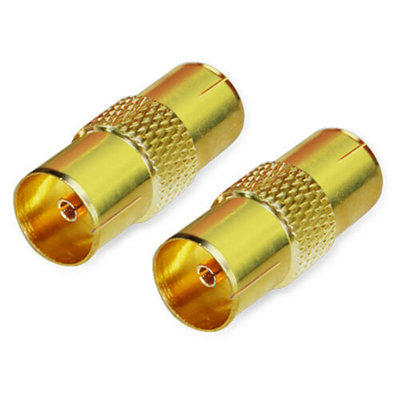 Accessotech Aerial Rf Coax Cable Connector Female To Female Adapter For Tv And Antenna from B&Q