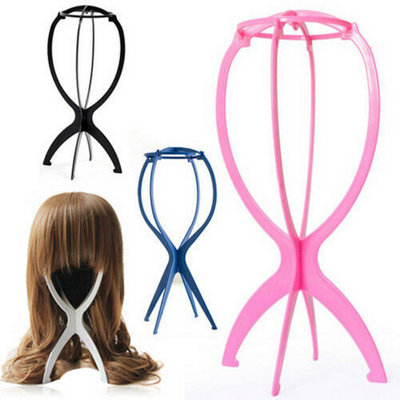 Accessotech Plastic Wig Display Stand Lightweight Hairpiece Holder For Salon Home And Shop Use from B&Q
