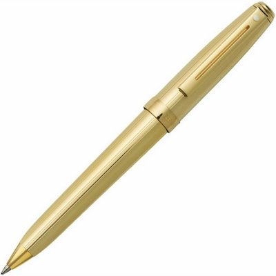 Accessotech Sheaffer Prelude Fluted Gold Ballpoint Pen Luxury Writing Instrument Gift from B&Q