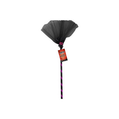 Accessotech Black Witches Broomstick Halloween Costume Accessory Prop Decoration from B&Q