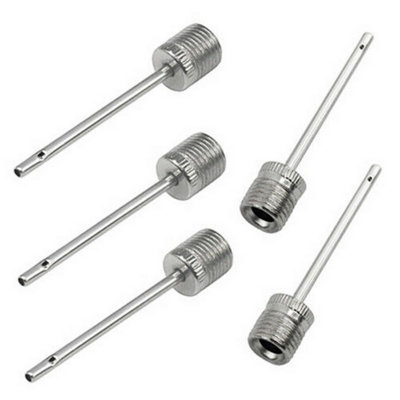 Accessotech 5 Pack Football Inflater Needles Standard Pump Needle For Football Rugby Basketball And Sports Balls from B&Q