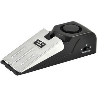 Accessotech Door Wedge Intruder Alarm Security Tool Portable Door Stop Alarm For Home Travel And Personal Safety from B&Q