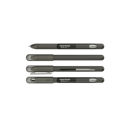 Accessotech 4 Pack Black Paper Mate Inkjoy 0.7mm Gel Pens Smooth Writing from B&Q
