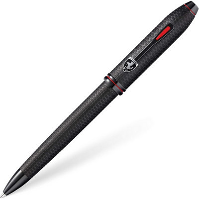Accessotech Cross Ferrari Townsend Honeycomb Black Ballpoint Pen Luxury Writing Instrument from B&Q