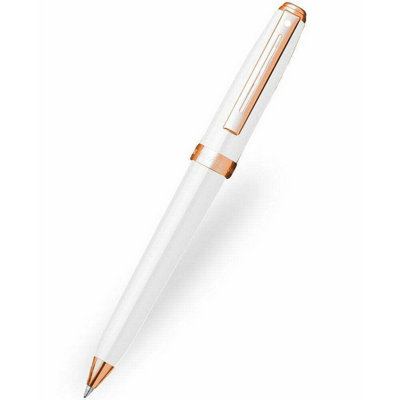 Accessotech Sheaffer White Rose Gold Ballpoint Pen Smooth Writing Pen For Office School Home And Professional Use from B&Q