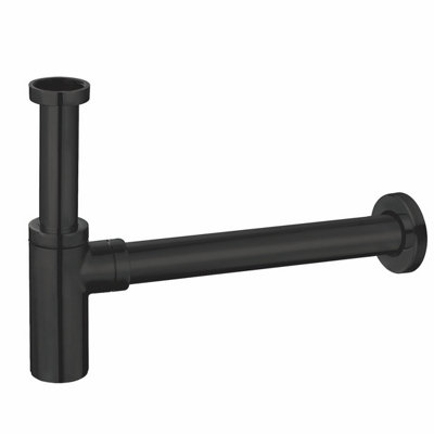 Scudo Matte Black Minimalist Bottle Trap from B&Q