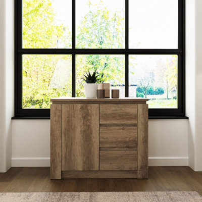 Gfw Canyon Oak Multi Unit 3D Oak Foil from B&Q